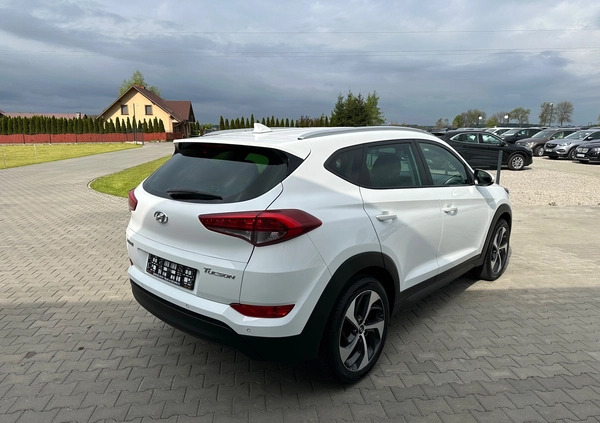 Hyundai Tucson cena 75900 przebieg: 149000, rok produkcji 2018 z Glinojeck małe 497